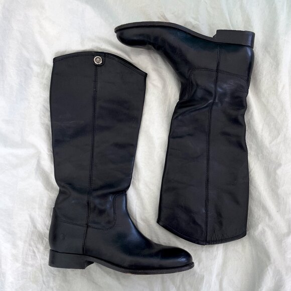 Frye Leather Riding Boots - Picture 1 of 7